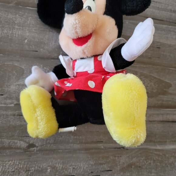 Disneyland Walt Disney World Minnie Mouse Plush Toy 8" - Picture 9 of 10